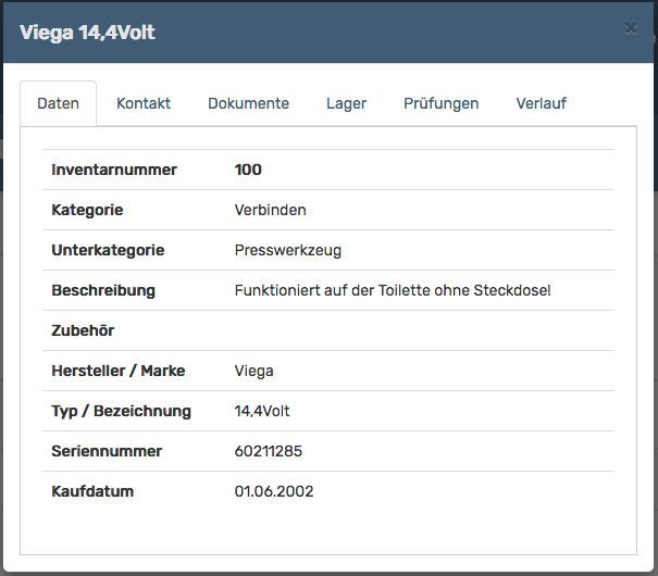 Zwei Männer testen Toolscontrol